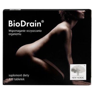 New Nordic Biodrain, 120 tabletek - zdjęcie produktu