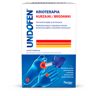 Undofen Krioterapia, aerozol na kurzajki i brodawki, 50 ml USZKODZONE OPAKOWANIE - zdjęcie produktu