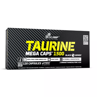 Olimp Taurine 1500 Mega Caps, 120 kapsułek USZKODZONE OPAKOWANIE - zdjęcie produktu