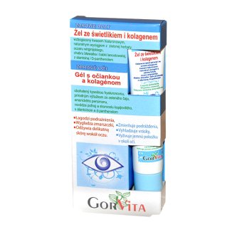 GorVita, żel ze świetlikiem i kolagenem pod oczy, 20 ml - zdjęcie produktu
