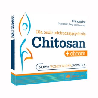 Olimp Chitosan + Chrom, 30 kapsułek - zdjęcie produktu