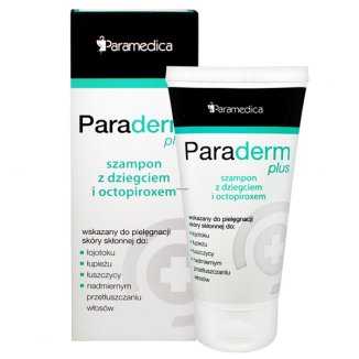 Paraderm Plus, szampon z dziegciem i octopiroxem, 150 g USZKODZONE OPAKOWANIE - zdjęcie produktu