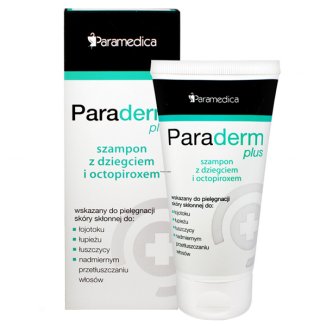 Paraderm Plus, szampon z dziegciem i octopiroxem, 150 g - zdjęcie produktu