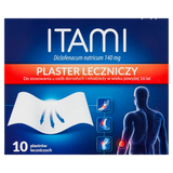 Itami 140 mg, plaster leczniczy, 10 sztuk USZKODZONE OPAKOWANIE - miniaturka zdjęcia produktu