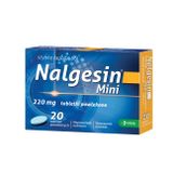 Nalgesin Mini 220 mg, 20 tabletek powlekanych USZKODZONE OPAKOWANIE Nalgesin Mini 220 mg, 20 tabletek powlekanych USZKODZONE OPAKOWANIE - miniaturka zdjęcia produktu