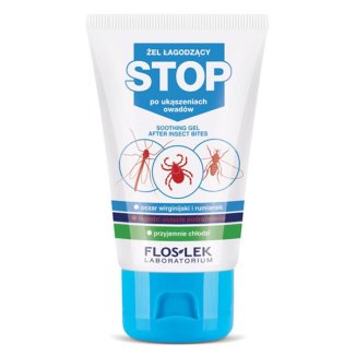 Flos-Lek Stop, żel łagodzący po ukąszeniach owadów, 50 ml - zdjęcie produktu