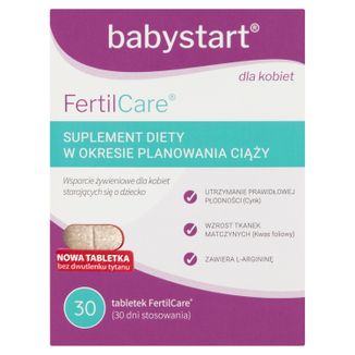 Babystart Fertilcare, 30 tabletek - zdjęcie produktu