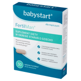 Babystart FertilMan, 30 tabletek USZKODZONE OPAKOWANIE - miniaturka zdjęcia produktu
