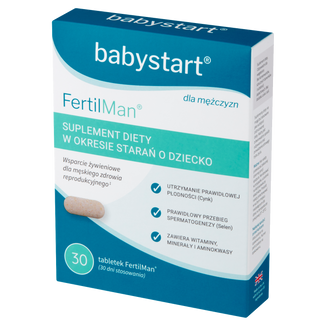 Babystart FertilMan, 30 tabletek - zdjęcie produktu