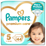 Pampers Premium Care 5 (11-16 kg), pieluchy, 44 sztuki - miniaturka zdjęcia produktu