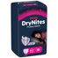 Huggies DryNites Girls, majtki na noc, dla dziewczynek, 4-7 lat, 17-30 kg, 10 sztuk - miniaturka 2 zdjęcia produktu