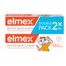 Elmex, pasta do zębów dla dzieci, z fluorem, 0-6 lat, 2 x 50 ml USZKODZONE OPAKOWANIE - miniaturka  zdjęcia produktu