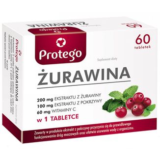 Protego Żurawina, 60 tabletek - zdjęcie produktu