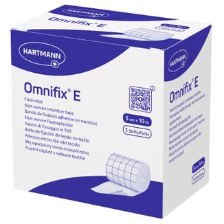 Omnifix E, przylepiec do mocowania opatrunków, 5 cm x 10 m, 1 sztuka - zdjęcie produktu