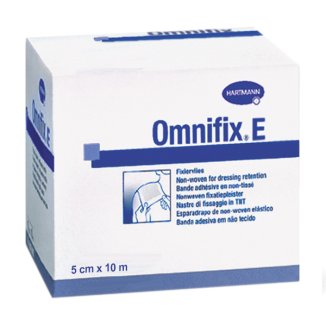 Omnifix E, przylepiec do mocowania opatrunków, 5 cm x 10 m, 1 sztuka - zdjęcie produktu