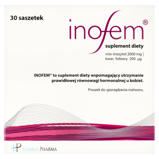 Inofem, proszek do sporządzania roztworu, 30 saszetek Inofem, proszek do sporządzania roztworu, 30 saszetek - zdjęcie produktu