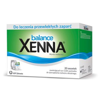 Xenna Balance, proszek do sporządzenia roztworu doustnego, 20 saszetek USZKODZONE OPAKOWANIE - zdjęcie produktu