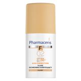 Pharmaceris F Sun-Correction, fluid ochronno-korygujący, 02 Sand, SPF 50+, 30 ml - miniaturka zdjęcia produktu