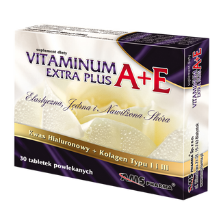 Vitaminum A+E Extra Plus, 30 tabletek - zdjęcie produktu
