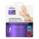 L'Biotica Home Spa, maska złuszczająca do stóp, nasączane skarpetki, 40 ml USZKODZONE OPAKOWANIE - miniaturka zdjęcia produktu