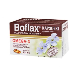 Boflax, omega-3, 60 kapsułek - zdjęcie produktu
