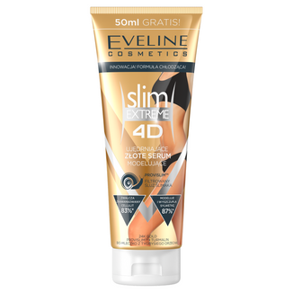 Eveline Cosmetics Slim Extreme 4D, ujędrniające złote serum modelujące, 250 ml - zdjęcie produktu