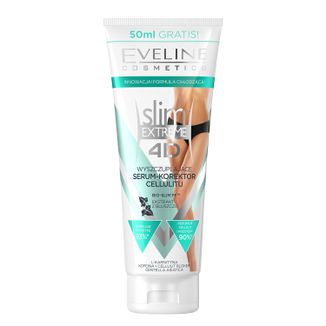 Eveline Cosmetics Slim Extreme 4D, wyszczuplające serum-korektor cellulitu, 250 ml - zdjęcie produktu