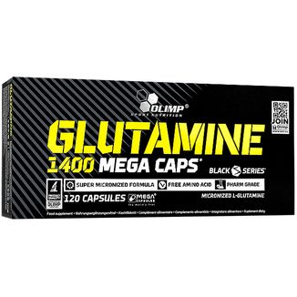 Olimp Glutamine 1400 Mega Caps, 120 kapsułek - zdjęcie produktu