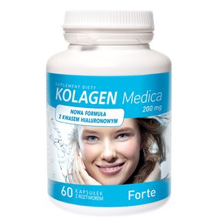 Kolagen Medica Forte 200 mg, 60 kapsułek - zdjęcie produktu