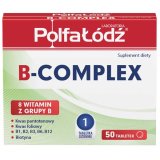 Laboratoria PolfaŁódź B-Complex, 50 tabletek - miniaturka zdjęcia produktu
