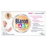 Bioaron Baby 0m+, dla dzieci od urodzenia, 30 kapsułek twist-off - miniaturka zdjęcia produktu