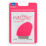 Pipi Nitolic Zestaw do usuwania gnid, emulsja, 20 ml + grzebień - miniaturka zdjęcia produktu