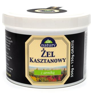 Dr Natury, żel do nóg z kasztanowcem i arniką, 500 ml - zdjęcie produktu