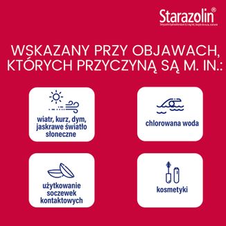 Starazolin 0,5 mg/ ml, krople do oczu, 2x5 ml - 4 Starazolin 0,5 mg/ ml, krople do oczu, 2x5 ml - 4 - zdjęcie produktu