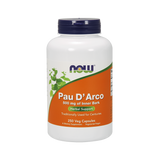 Now Foods Pau D'Arco 500 mg, lapacho, 250 kapsułek wegetariańskich - miniaturka zdjęcia produktu
