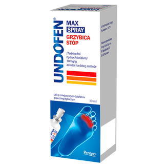 Undofen Max Spray 10 mg/ g, aerozol na skórę, 30 ml - zdjęcie produktu