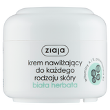 Ziaja, krem nawilżający do każdego rodzaju skóry, biała herbata, 50 ml - miniaturka zdjęcia produktu