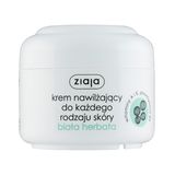 Ziaja, krem nawilżający do każdego rodzaju skóry, biała herbata, 50 ml - miniaturka zdjęcia produktu