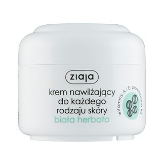 Ziaja, krem nawilżający do każdego rodzaju skóry, biała herbata, 50 ml - zdjęcie produktu
