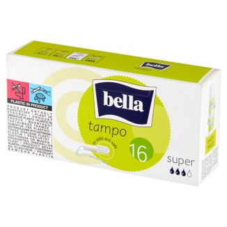Bella Tampo, tampony higieniczne easy twist, Super, 16 sztuk - zdjęcie produktu
