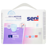 Seni Active Plus, majtki chłonne, Large, 100-135 cm, 10 sztuk - miniaturka zdjęcia produktu