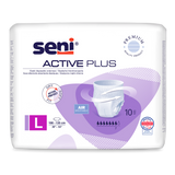 Seni Active Plus, majtki chłonne, Large, 100-135 cm, 10 sztuk - miniaturka zdjęcia produktu