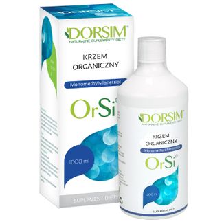 Dorsim OrSi Krzem organiczny, płyn, 1000 ml USZKODZONE OPAKOWANIE - zdjęcie produktu