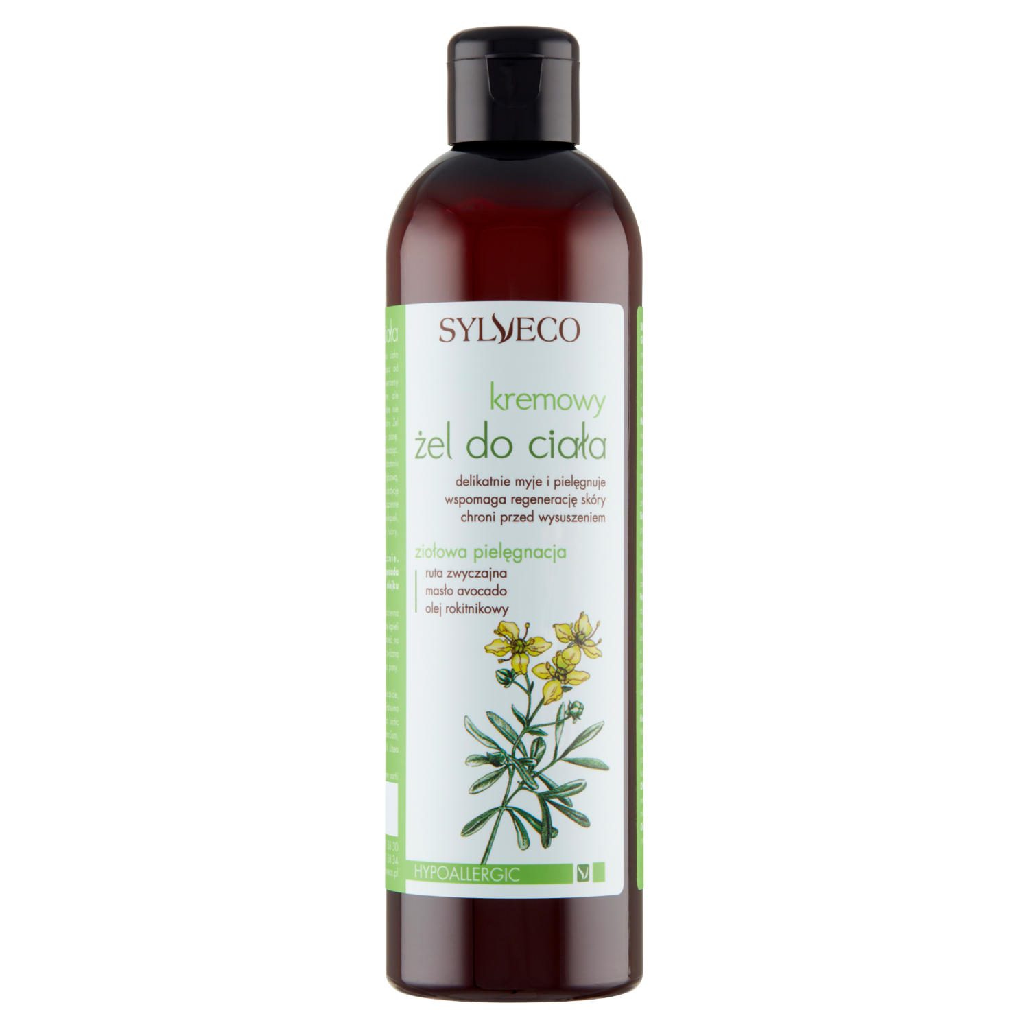 Nieznana Sylveco, kremowy żel do mycia ciała, 300 ml