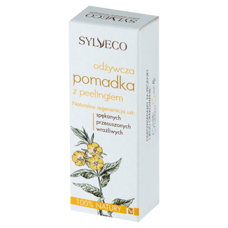 Sylveco, odżywcza pomadka z peelingiem, 4,6 g KRÓTKA DATA - zdjęcie produktu
