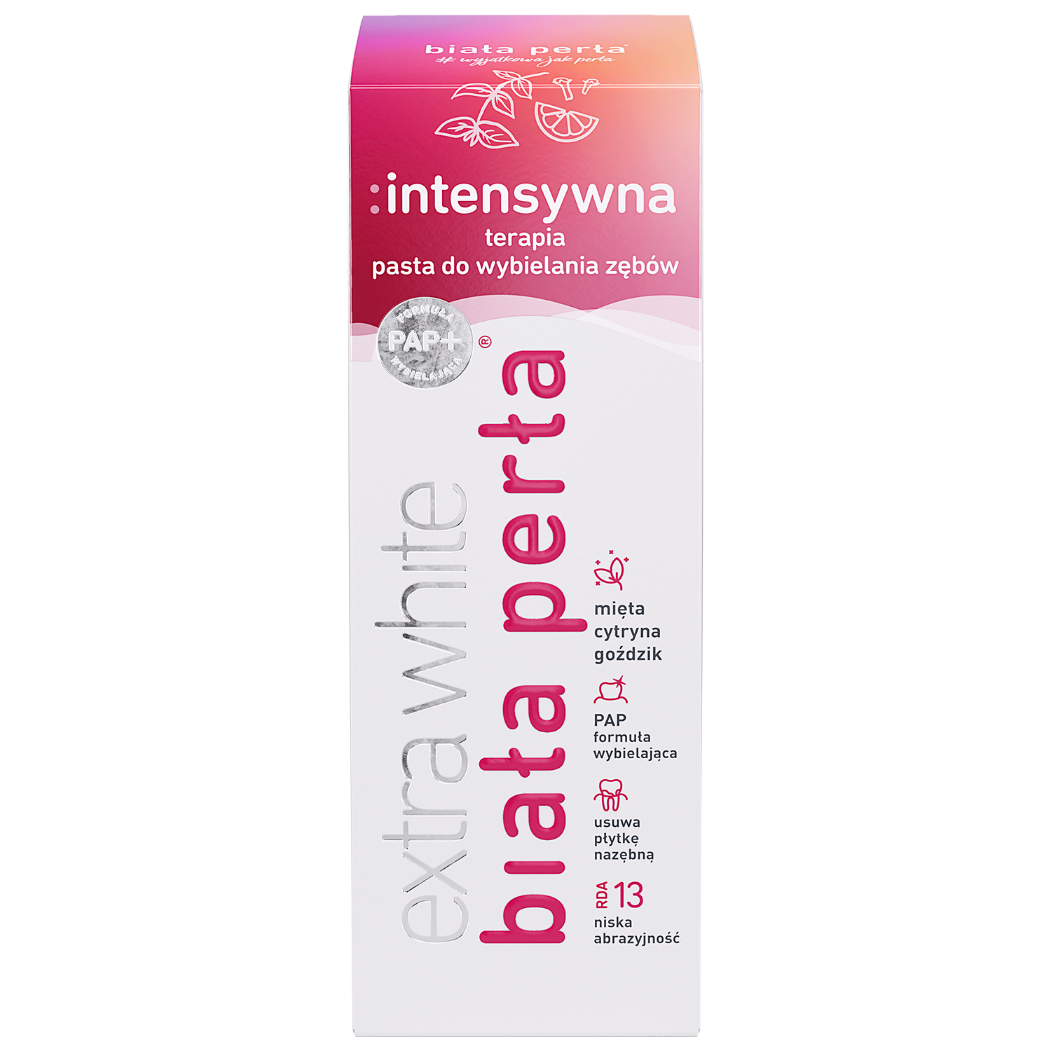 Biała Perła Biała Perła Extra White, aufhellend Zahnpasta, intensiv Therapie, 75 ml — Inhaltsstoffe und Bewertung