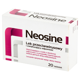 Neosine 500 mg, 20 tabletek - zdjęcie produktu