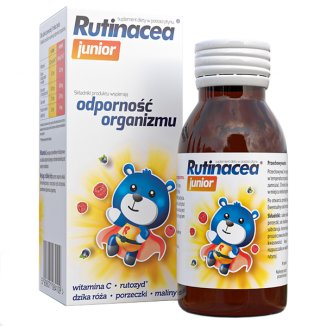 Rutinacea Junior, syrop dla dzieci powyżej 3 lat, 100 ml - zdjęcie produktu