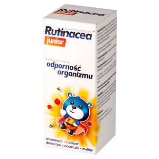 Rutinacea Junior, syrop dla dzieci powyżej 3 lat, 100 ml - zdjęcie produktu