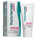 Procto-Hemolan Comfort, żel do mycia dla osób z hemoroidami, 120 ml USZKODZONE OPAKOWANIE - miniaturka zdjęcia produktu
